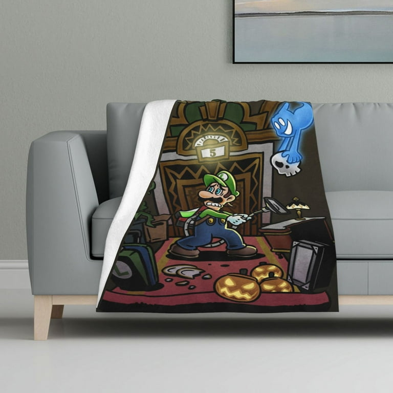 Luigi throw blanket sales