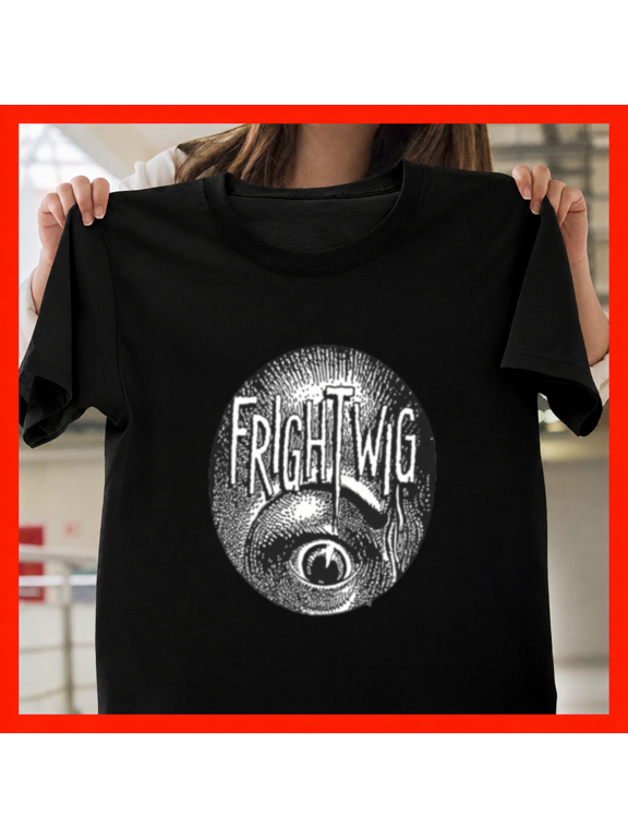 Frightwig Retro Cartoon Villain Creepy Monster Hair Horror Unisex T-Shirt, S-3XL