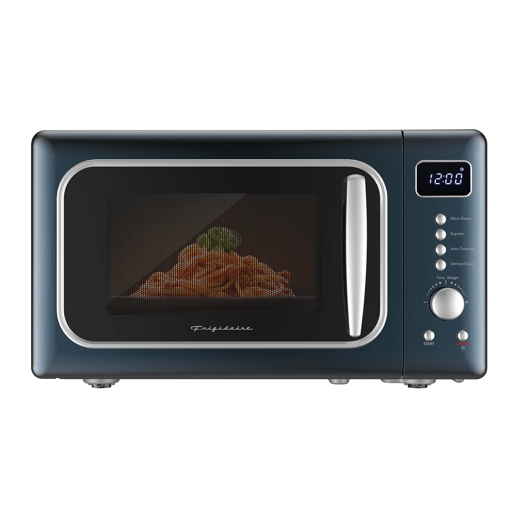Frigidaire 0.7 Cu. ft. 700 Watts Retro Countertop Microwave Oven, Azure