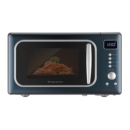 Frigidaire 0.7 Cu. ft. 700 Watts Retro Countertop Microwave Oven, Azure