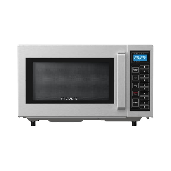 Frigidaire, 0.9 Cu. Ft. Commercial Microwave, Stainless Steel, Programmable Memory, Touch Screen Control