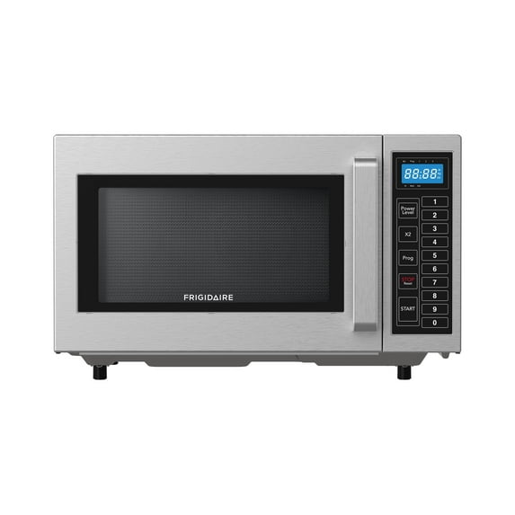Frigidaire, 0.9 Cu. Ft. Commercial Microwave, Stainless Steel, Programmable Memory, Touch Screen Control