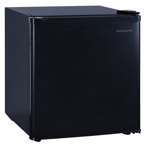 Frigidaire 1.6 Cu. ft. Compact Refrigerator with Freezer Compartment, Black Mini Fridge for Bedroom, Dorm, Office, Apartment