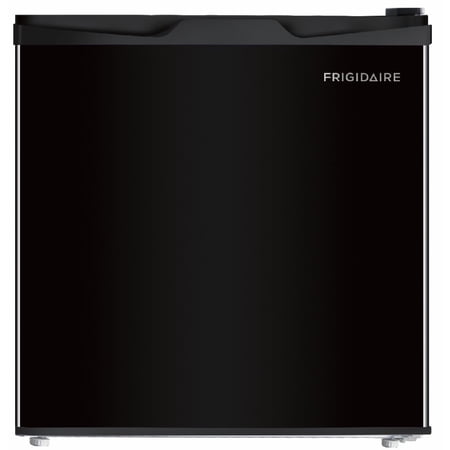 Frigidaire 1.6 Cu. ft. Compact Refrigerator with Freezer Compartment, Black Mini Fridge for Bedroom, Dorm, Office, Apartment