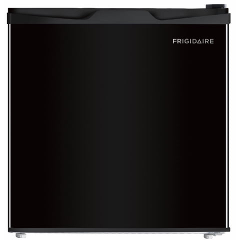 Frigidaire 1.6 Cu. ft. Compact Refrigerator with Freezer Compartment, Black Mini Fridge for Bedroom, Dorm, Office, Apartment