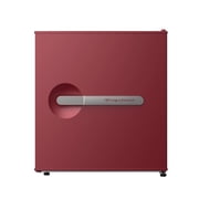 Frigidaire 1.6 Cu. ft. Retro Compact Refrigerator with Chiller Compartment, Mini Fridge for Bedroom, Dorm, Office, Merlot