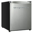 thumbnail image 1 of Frigidaire 1.6 Cu Ft Retro Compact Refrigerator, Platinum Mini Fridge with Chrome Trim for Bedroom, Dorm, Office, Apartment, 1 of 10