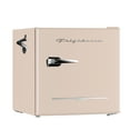 thumbnail image 1 of Frigidaire 1.6 Cu. ft. Compact Retro Refrigerator with Chiller Compartment, Mini Fridge with Side Bottle Opener, Coral, 1 of 7