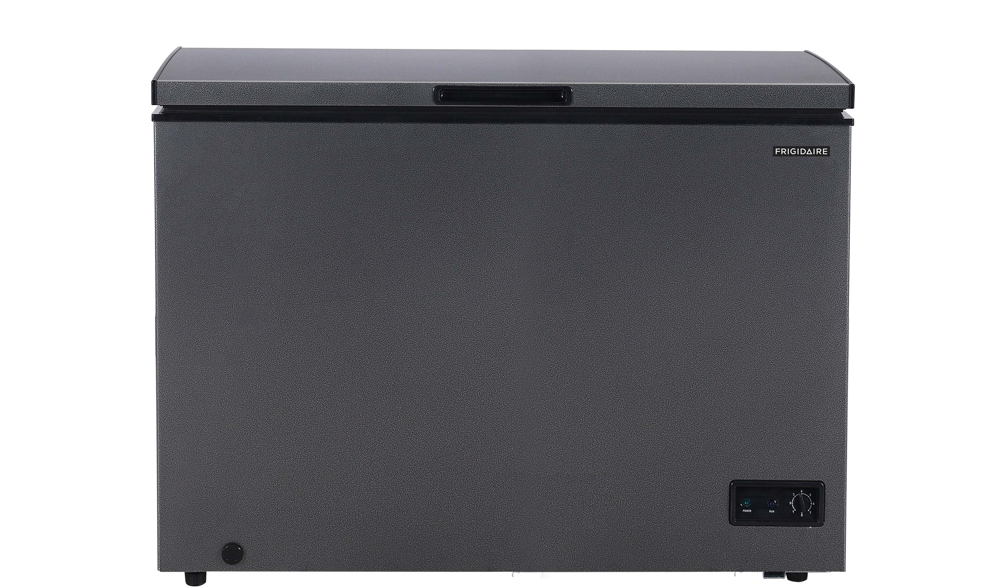 Frigidaire 10 Cu. ft. Garage Ready Chest Freezer in Black Granite Finish, Large Deep Freezer for Garage, Kitchen, Basement, Bulk Food Storage