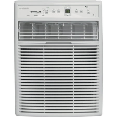 Frigidaire 10,000 BTU 450 Sq. Ft. Casement Window Air Conditioner with Remote, White, FFRS1022RE
