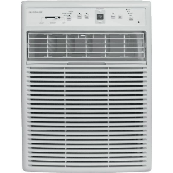 Frigidaire 10,000 BTU Slider Casement Window Room Air Conditioner up to 450 Sq Ft, White