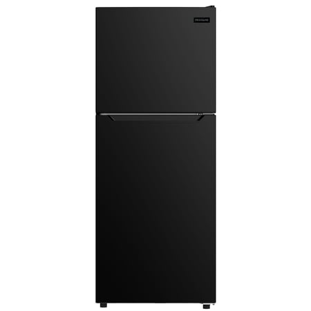 Frigidaire 10 Cu. ft. Top Freezer Refrigerator with Airflow Control, Frost-Free Apartment Size Fridge for Kitchen, Office, Black