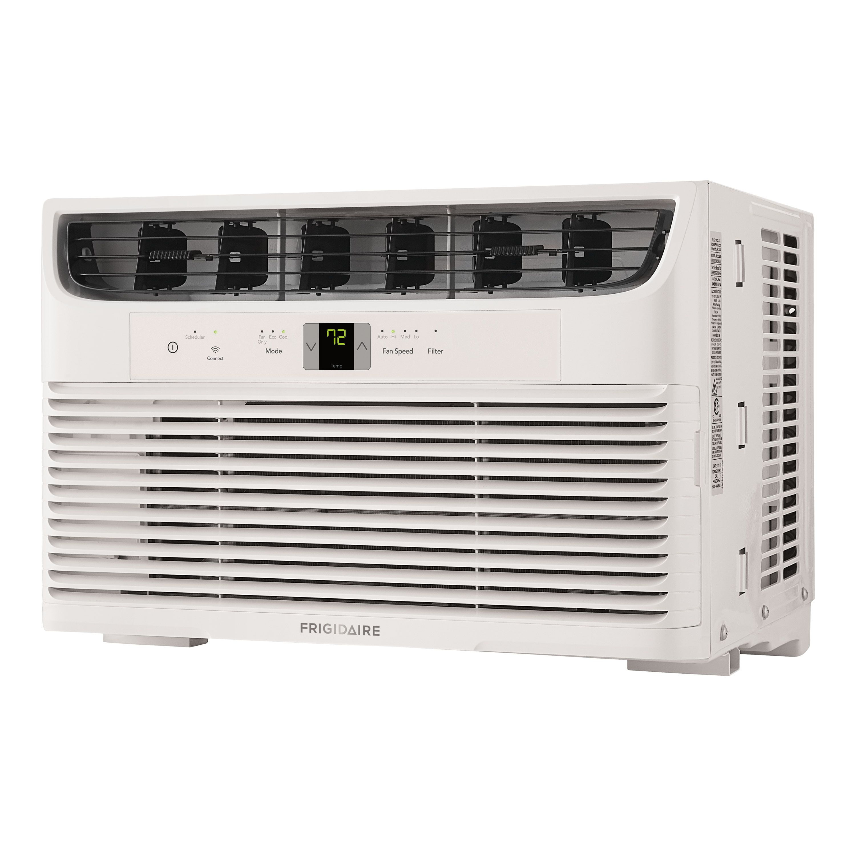 Frigidaire 12 000 BTU 115 Volt Window Air Conditioner with Remote WIFI White FHWW122WCE