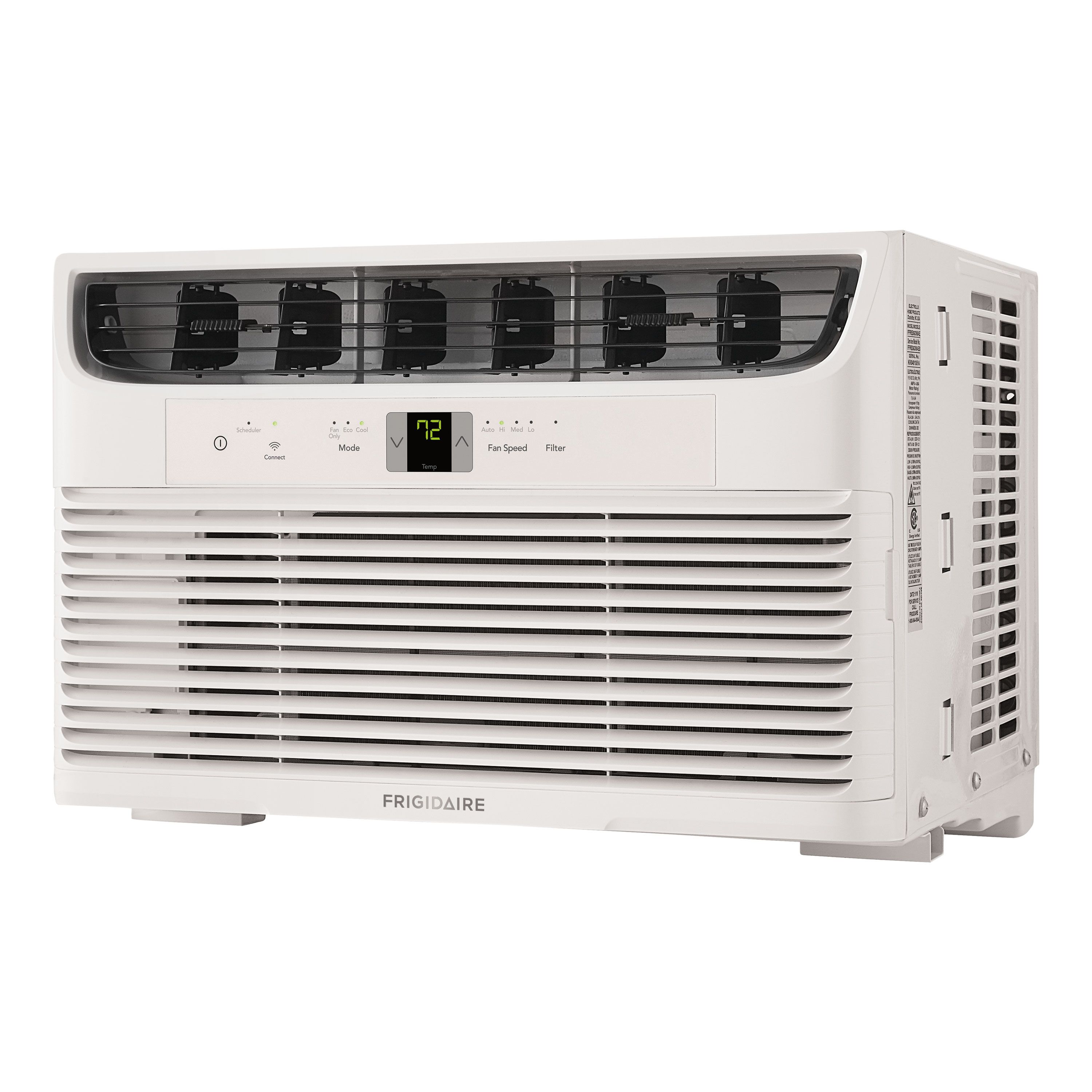 Frigidaire 12,000 BTU 115-Volt Window Air Conditioner with Remote, WIFI, White, FHWW122WCE - image 1 of 3