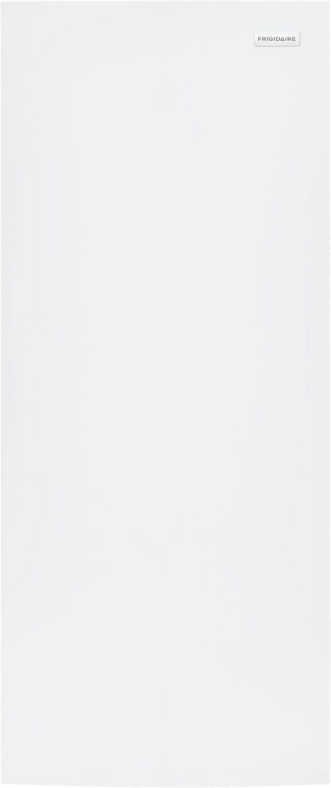 White 13 cu. ft. Frost-Free Upright Freezer with LED Lighting