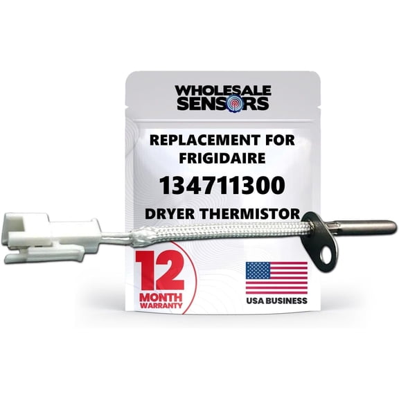 Frigidaire 134711300 Replacement Dryer Thermistor 12 Month Warranty