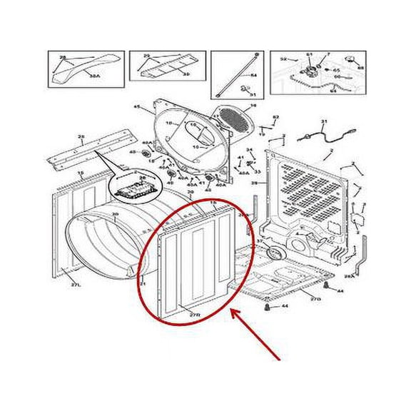 Frigidaire 134712797 Panel (Genuine Oem Part)