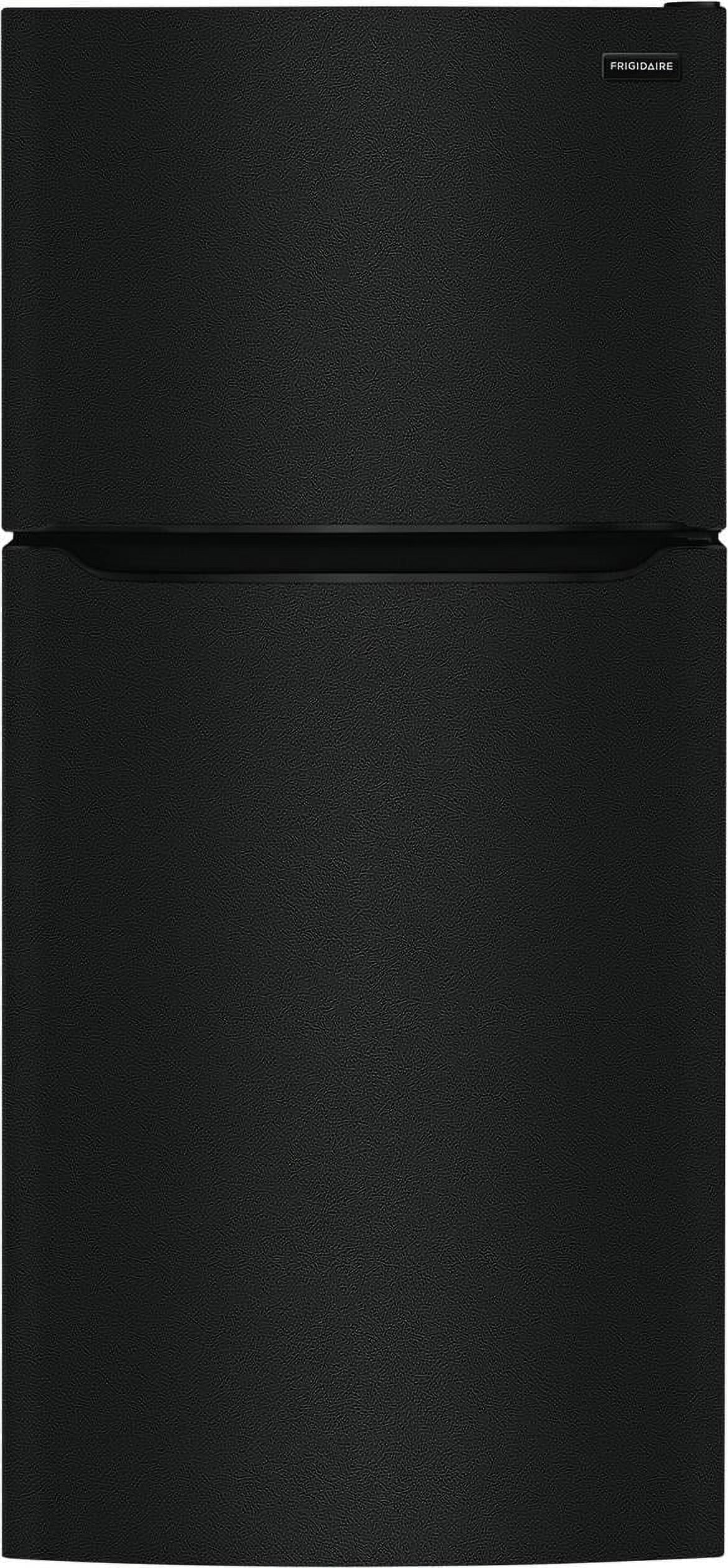 Frigidaire FFTR1835VB 18.3 Cu. Ft. Top Freezer Refrigerator, Black