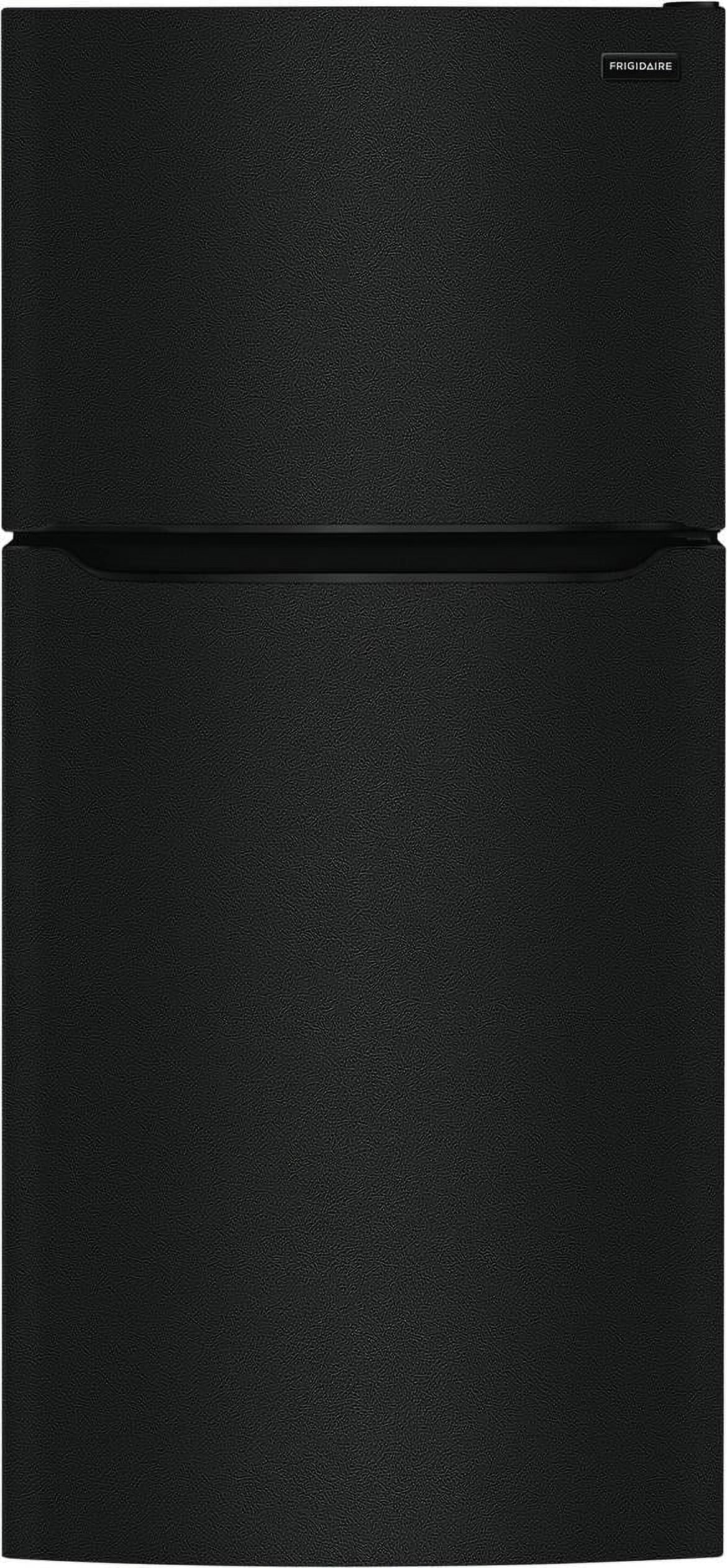 Frigidaire FFTR1835VB 18.3 Cu. Ft. Top Freezer Refrigerator, Black