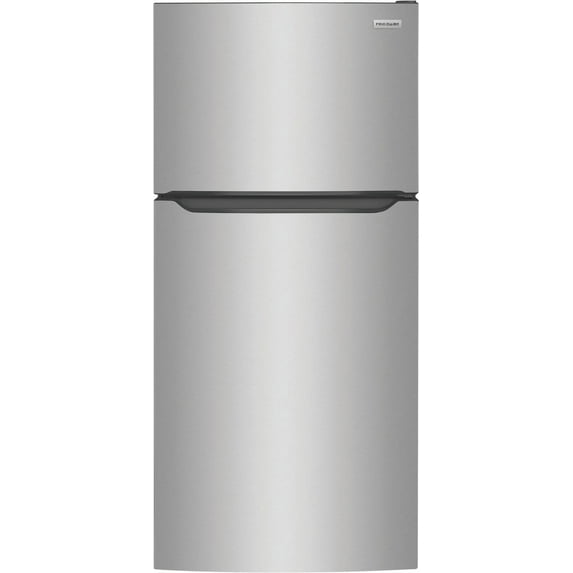 Frigidaire FFTR1835VS 18 Cu. Ft. Garage Ready Top Freezer Refrigerator, Stainless Steel