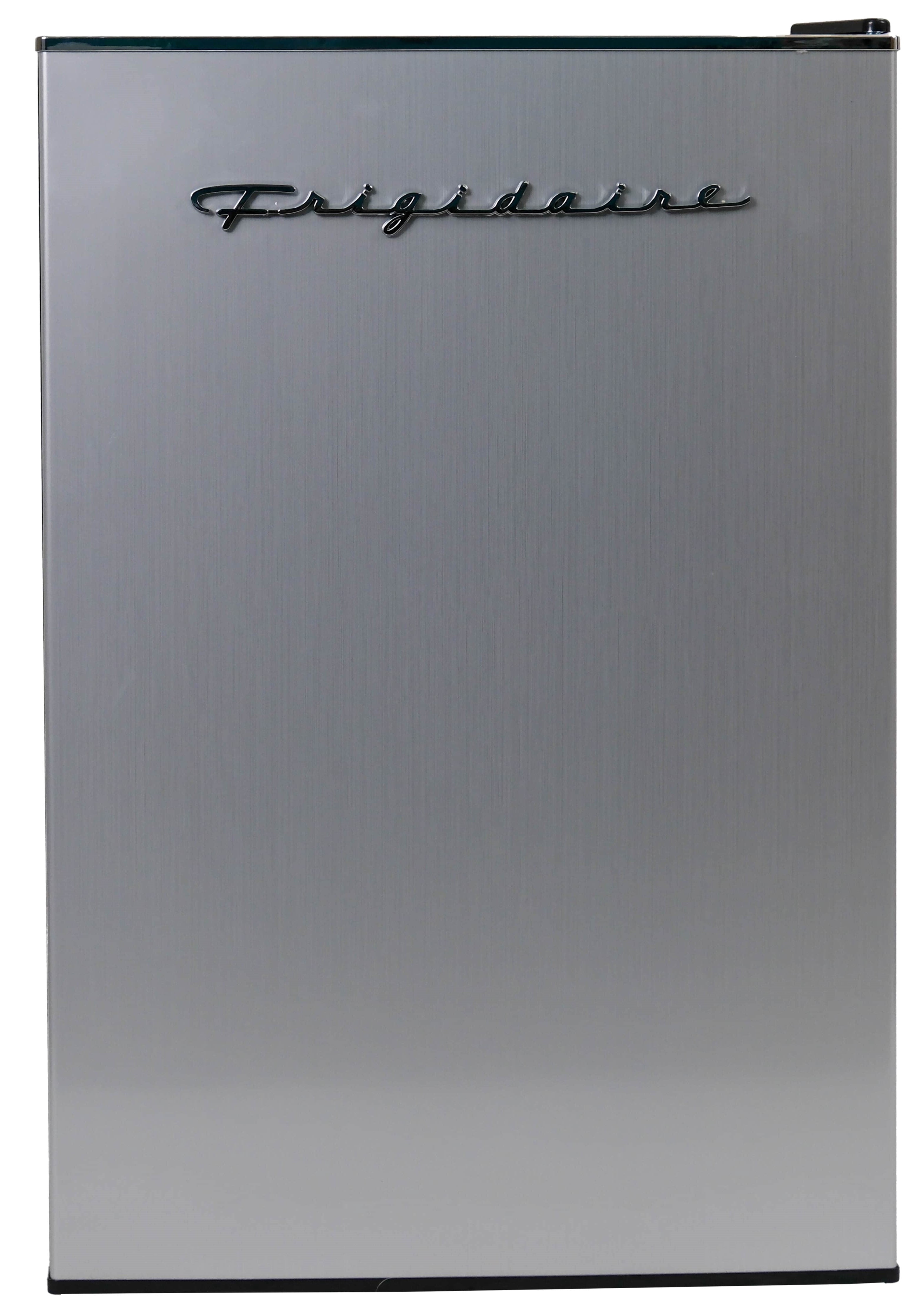 Frigidaire 2.5 Cu. ft. Compact Refrigerator with Chiller Compartment, Space-Saving Mini Fridge for Home, Office, Platinum