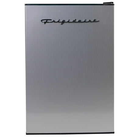Frigidaire 2.5 Cu. ft. Compact Refrigerator with Chiller Compartment, Space-Saving Mini Fridge for Home, Office, Platinum