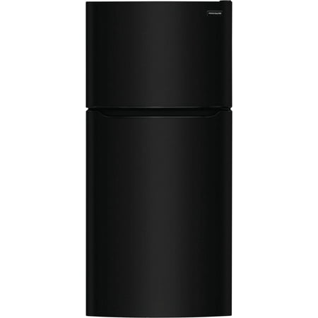 Frigidaire - 20 Cu. Ft. Top-Freezer Refrigerator - Black