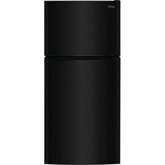 Frigidaire FFTR2045VB 20 Cu Ft Garage Ready Top-Freezer Refrigerator, Black