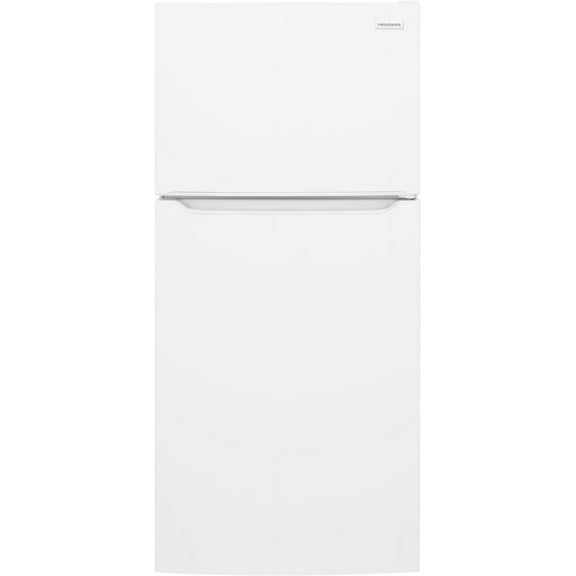 Frigidaire FFTR2045VW 20 Cu. Ft. Top-Freezer Refrigerator, Garage Ready, White
