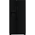 thumbnail image 1 of Frigidaire FRSS2323AB 22.3 Standard-Depth Side by Side Refrigerator, Black, 1 of 9