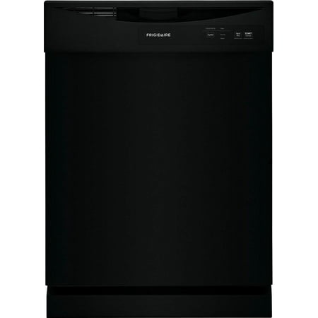 Frigidaire - 24" Front Control Built-In Dishwasher with Energy Saver Dry, 62dba - Black