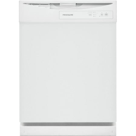 Frigidaire 24" Front Control Built-In Dishwasher, 62dba - White