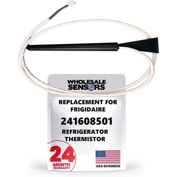 Frigidaire 241608501 Replacement Refrigerator Thermistor 24 Month Warranty