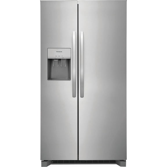 Frigidaire FRSS2623AS 26 Cu. Ft. 36" Standard Depth Side-by-Side Refrigerator, Energy Star Certified, Stainless Steel