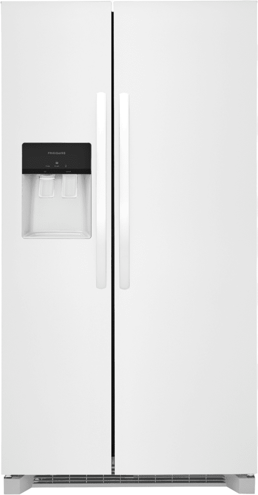Frigidaire FRSS2623AW 26 Cu. Ft. 36'' Standard Depth Side-by-Side Refrigerator, White
