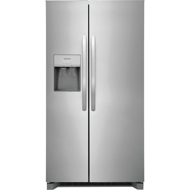 Frigidaire 25.6 Cu. Ft. 36" Standard Depth Side-by-Side Refrigerator, Energy Star Certified