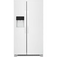 thumbnail image 1 of Frigidaire FRSS2623AW 26 Cu. Ft. 36'' Standard Depth Side-by-Side Refrigerator, White, 1 of 10