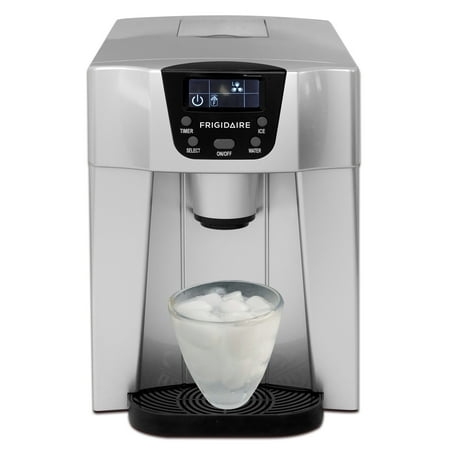 Frigidaire - 11" 26-Lb. Icemaker - Silver