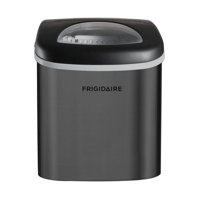 Frigidaire, 26 Lbs. Ice Maker, Black Stainless Steel, EFIC130