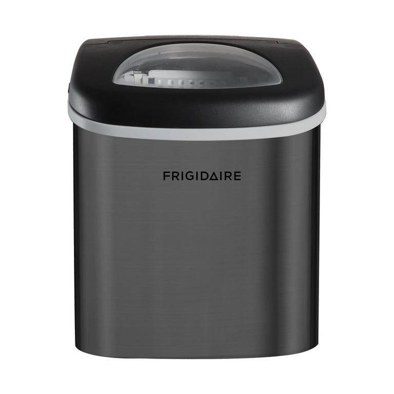 Frigidaire Compact 26-lb Countertop Ice Maker Stainless Steel