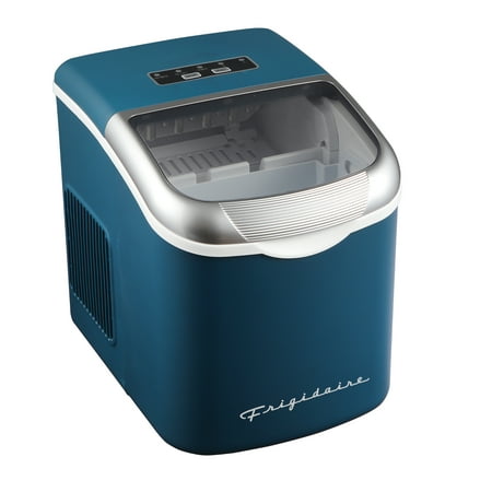 Frigidaire 26 Lbs. Countertop Bullet Ice Maker, Retro Ice Machine with Touch Controls, Navy