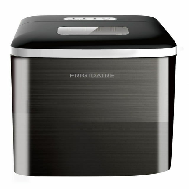 Frigidaire 26 lb. Countertop Ice Maker (Ice Nuggets) EFIC117SS, Black