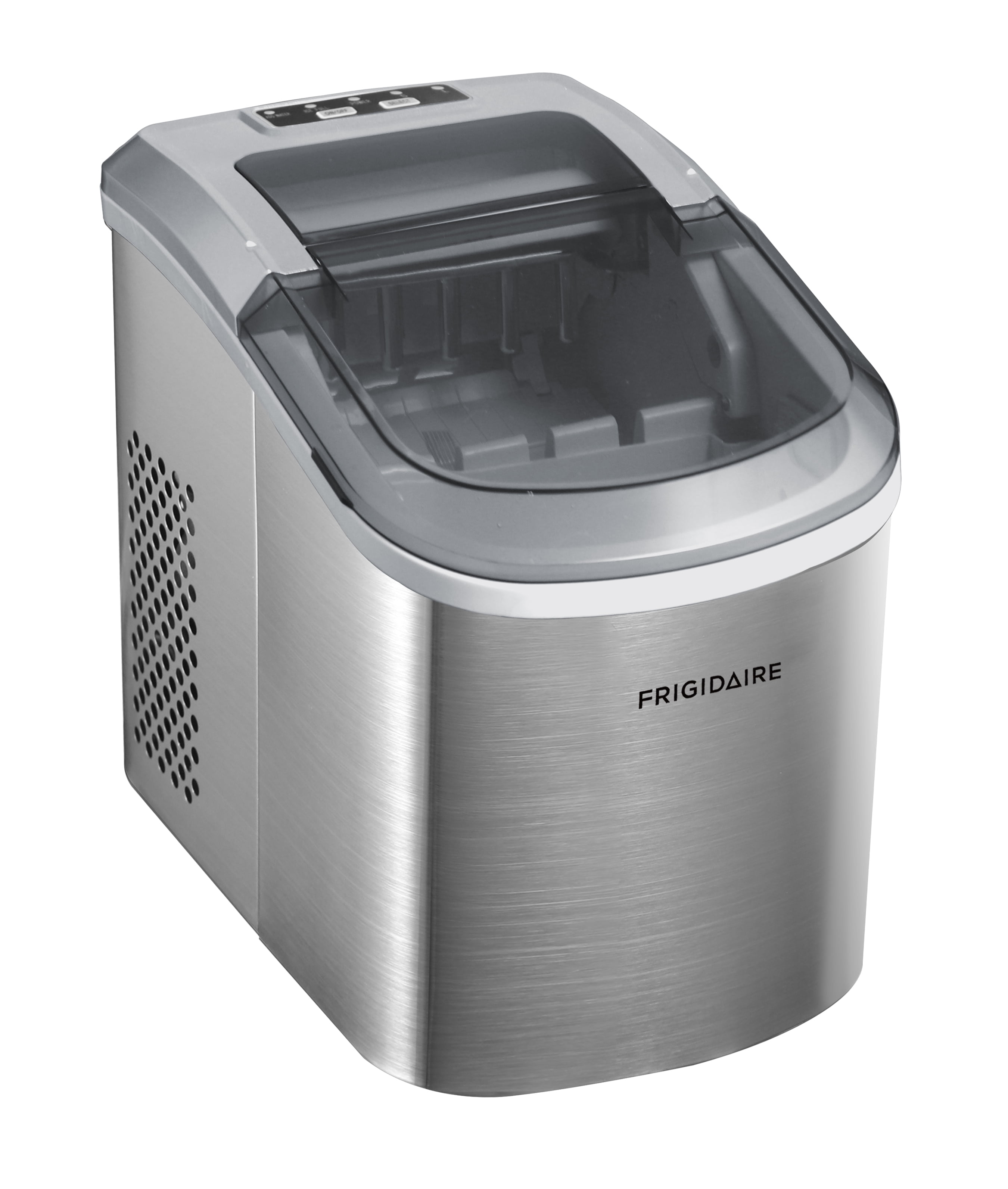 Frigidaire 26 lb. Countertop Self Cleaning Ice Maker EFIC120SSSC, Stainless Steel