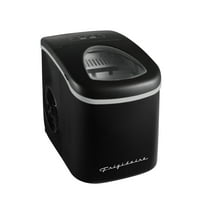 Frigidaire 26 lbs. Retro Bullet Ice Maker, Bullet Shaped Ice, Black, EFIC128