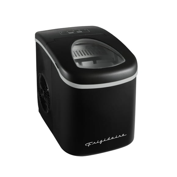 Frigidaire 26 lb Retro Bullet Ice Maker, Black, EFIC128