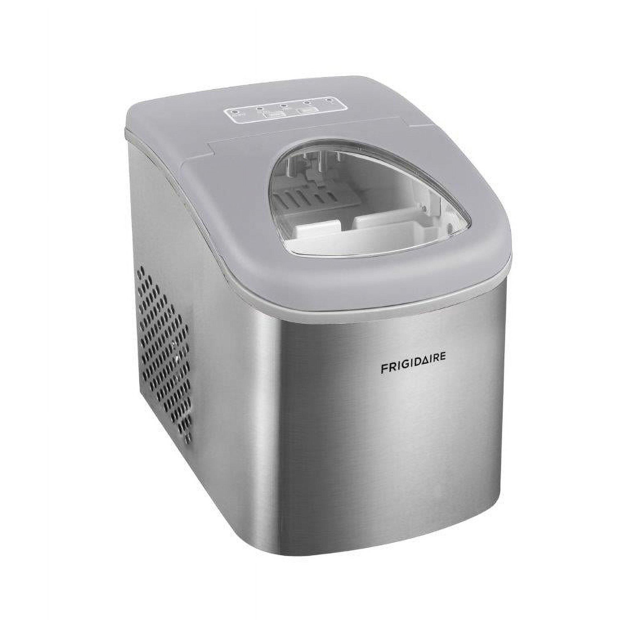 Frigidaire 26 lb Portable Countertop Ice Maker, Stainless Steel EFIC130