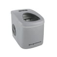 thumbnail image 1 of Frigidaire 26 lbs. Retro Bullet Ice Maker, Countertop Ice Machine with Dual Ice Size Options, for Home, Kitchen, Office, Bar, Silver, 1 of 12