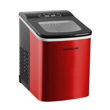 Frigidaire 26lb. Countertop Portable Ice Maker - (EFIC121-SSRED) Stainless Steel