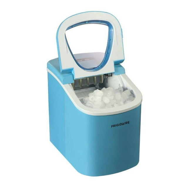 Frigidaire 26lb. Portable Countertop Ice maker, Blue, EFIC108
