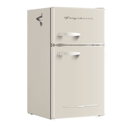 Frigidaire - Retro 3.2 Cu. Ft. Mini Fridge with Top Freezer - Platinum